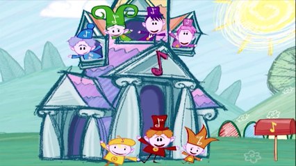 Обучающие музыкальные мультфильмы Весёлые Нотки, развивающие мультики от BabyfirstTV