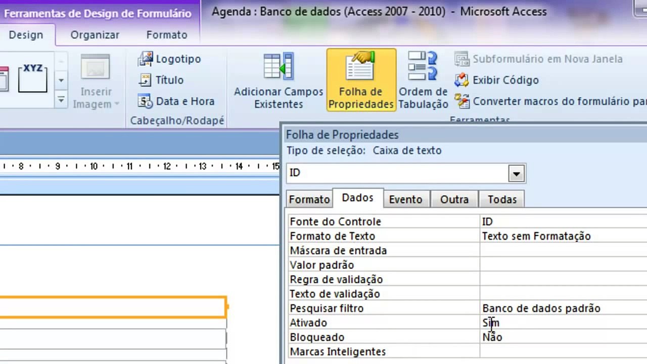 Aprendizado Livre - Access 2010 Agenda Video Aula 08.mp4