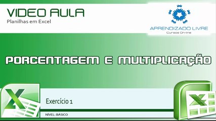 Aprenda Excel de Forma Fácil: Exercícios de Porcentagem e Multiplicação para Iniciantes 📊