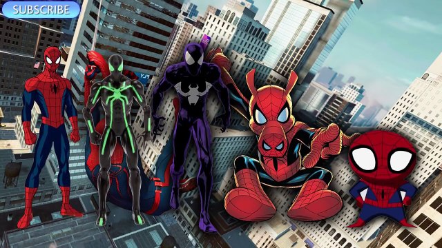 Finger Family SPIDERMAN ULTIMATE - Daddy Finger Song SPIDERMAN - Nursery Rhymes for Children