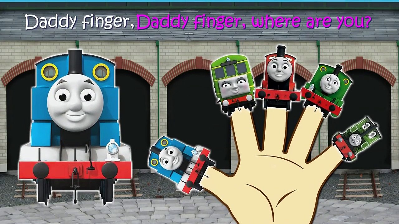 Thomas the Train Finger Family / Nursery Rhymes video Dailymotion