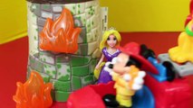 Mickey Mouse Firehouse DisneyCarToys Peppa Pig House Fire, Minnie Mouse, Disney Princess R