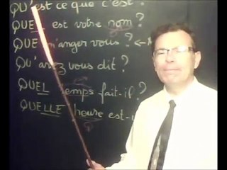 Cours vidéo gratuit de français : Comment poser et comprendre les questions.