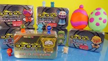 GoGos Crazy Bones MEGA UNBOXING Collectors Tins Toy Review Playdough Surprise Eggs Toys