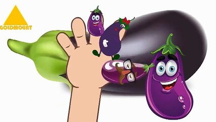 Baby Poems | Brinjal-Penguins gm Funny Finger Family Videos | Family Rhymes