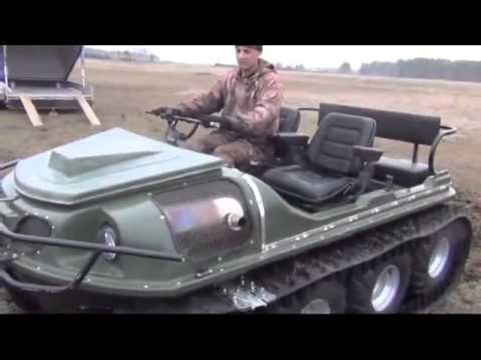 Снегоболотоход или вездеход-амфибия MONTERO