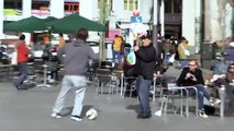 Cristiano Ronaldo Playing soccer on the street - Leaked video - Hidden Camera