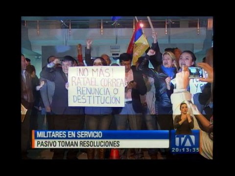 Miembros del Issfa emiten resolución tras reunión de más de dos horas