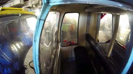 up the slope - PSA Ski Fac 2016 La Plagne