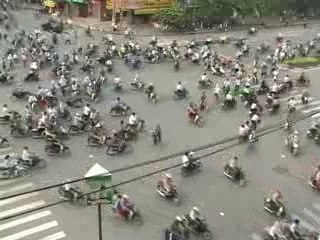 Intersection At Hanoi  Vietnam