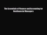 [PDF Download] The Essentials of Finance and Accounting for Nonfinancial Managers [Read] Online