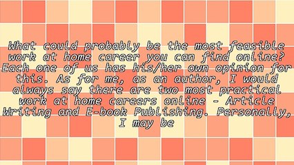 Two Ways to Work at Home and Earn More