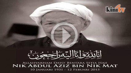 Setahun pemergian Tok Guru Nik Aziz