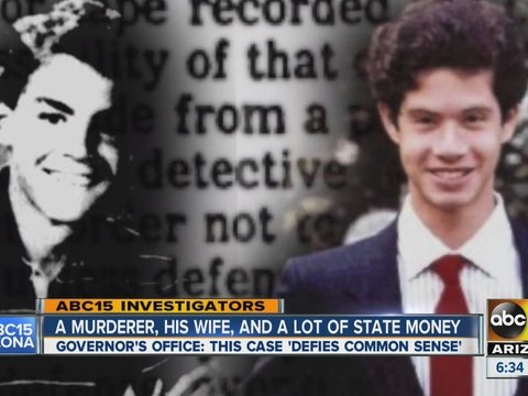 Arizona halts payments to convicted murderer's wife