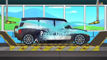 Police Utility Van | SUV Car | Car Wash