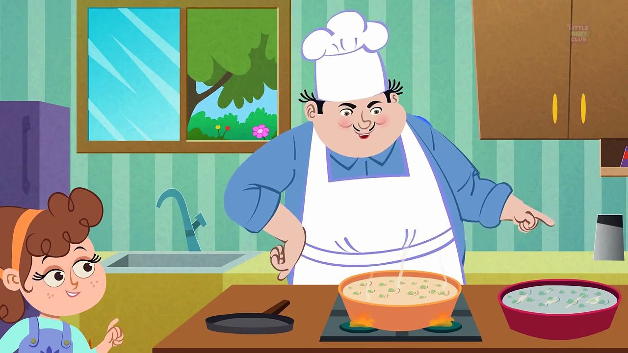 Peas Porridge Hot Nursery Rhyme with Lyrics Dailymotion Video