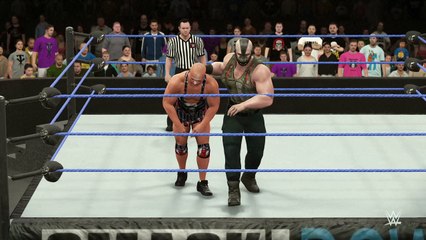 WWE 2K16 kurt angle v bane