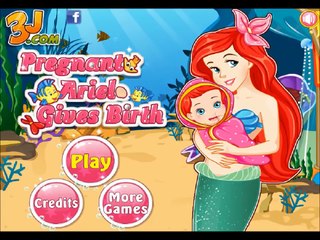 Pregnant Ariel Gives Birth Game Episode Part 2-Princess Ariel and Her Newborn