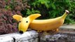How to Make Banana Decoration _ Banana Art _ Fruit Carving Banana Garnishes