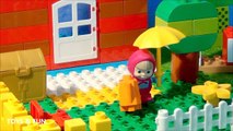 LEGO Masha and the bear (Маша и Медведь) Stop motion Animation. Maşa ile Koca