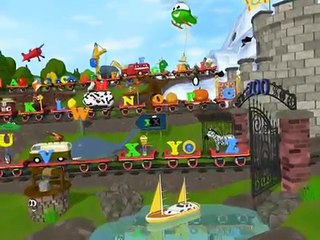 Alphabet Train with TWO objects per letter!