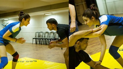 FIRST LOOK Anushka Sharma Training Wrestler In Sultan