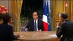François Hollande: "J'ai rappelé plusieurs fois à Emmanuel Macron la solidarité gouvernementale"