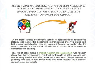 How Social Media is Aiding Market Research and Development