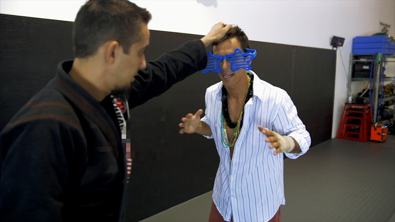 Mardi Gras Self Defense against hair grab for women and men Combat Sambo