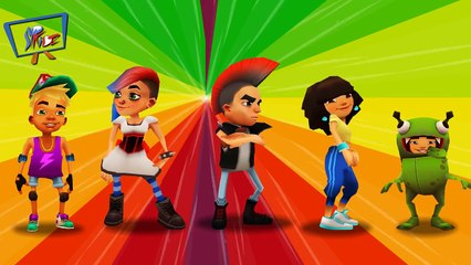 subway surfers finger family song three version