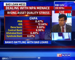 Banks Battling with Bad Loans : RBI Guv Raghuram Rajan