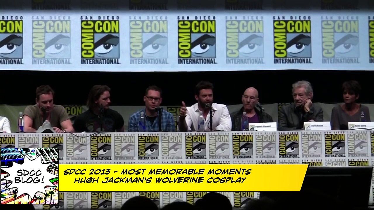 SDCC 2013 - Most Memorable Moments - Hugh Jackman's Wolverine Cosplay
