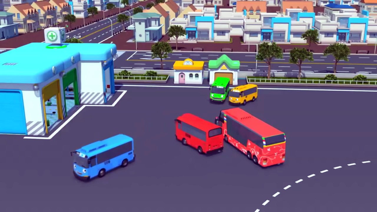 Приключения Тайо, 9 серия, Наш новый друг Гани, мультики для детей про автобусы и машинки