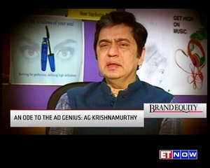 Brand Equity | An Ode to the AD Genius: AG Krishnamurthy