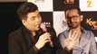 Karan Johar - Bombay Velvet a disastrous debut | Kapoor & Sons Trailer Launch Event | Karan Johar Fawad Khan Alia Bhatt Sidharth Malhotra