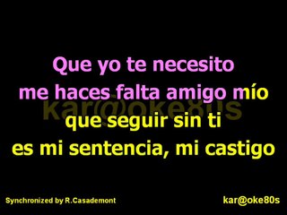 karaoke Sin ti todo anda mal Malu