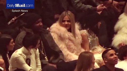 Kanye thanks his wife and 'her sisters' at Yeezy show _ Daily Mail Online