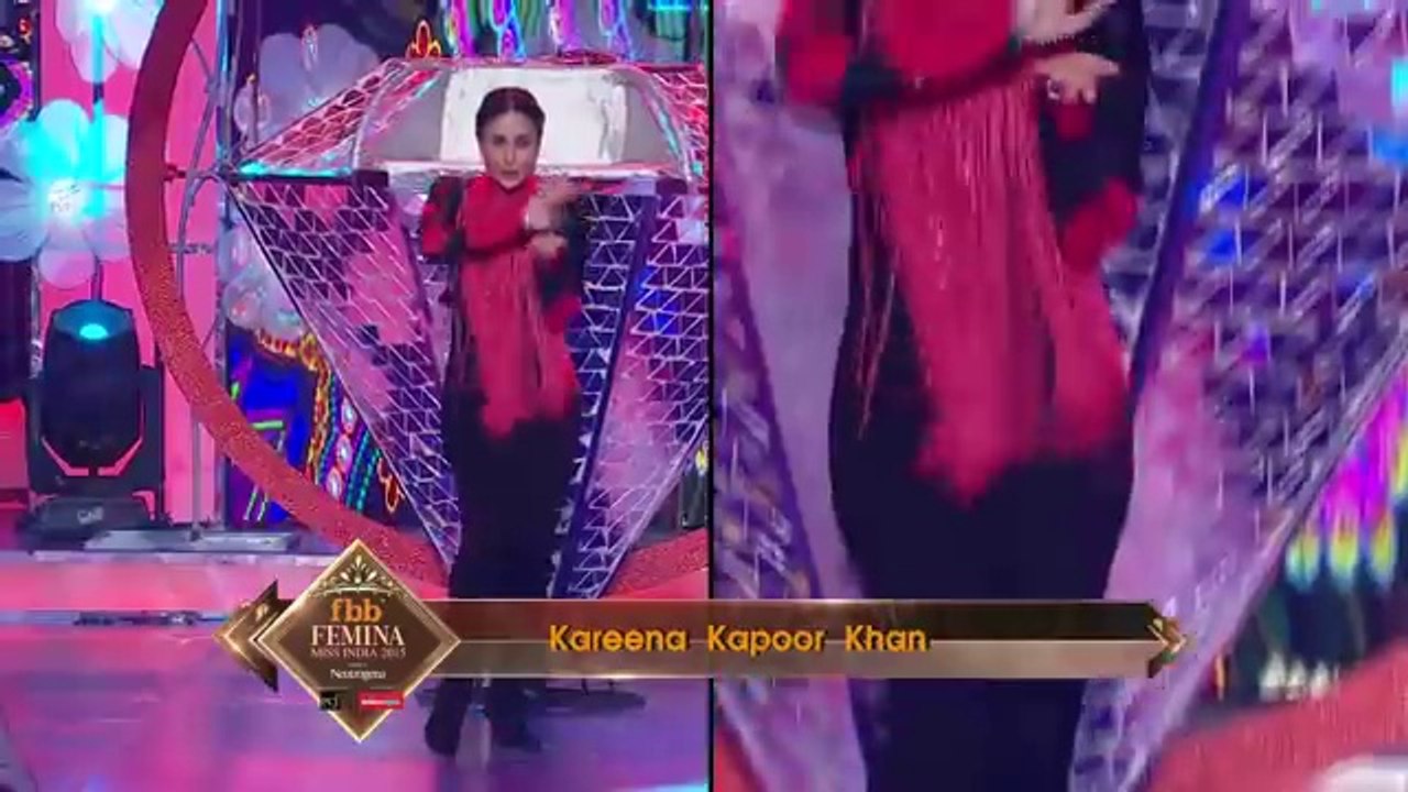 kareena kapoor Dance performance Femina Miss In...