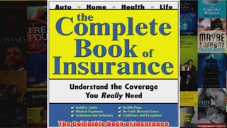 Download PDF  The Complete Book of Insurance FULL FREE