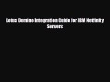[PDF Download] Lotus Domino Integration Guide for IBM Netfinity Servers [PDF] Online