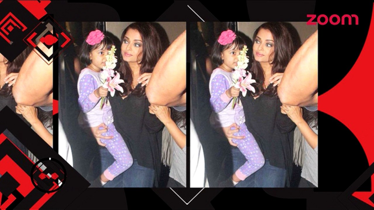 Aishwarya Rai Bachchan with daughter Aradhya on the sets of 'Ae Dil Hai Mushkil' - Bollywood News - #TMT