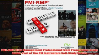 Download PDF  PMIRMP Risk Management Professional Exam Preparation Study Guide Part of The PM FULL FREE