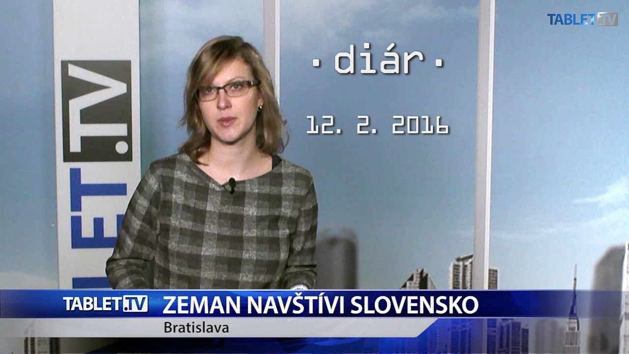 Český prezident na návšteve Slovenska