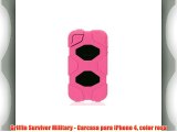 Griffin Survivor Military - Carcasa para iPhone 4 color rosa
