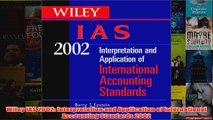 Download PDF  Wiley IAS 2002 Interpretation and Application of International Accounting Standards 2002 FULL FREE