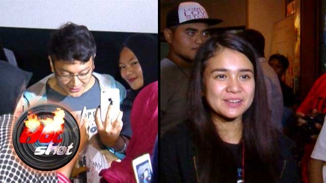 Dimas-Michelle Ziudith Dikepung Fans - Hot Shot 12 Februari 2016 1