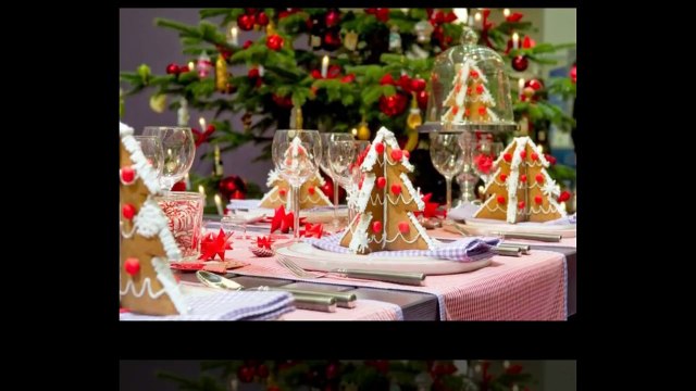 Как украсить новогодний стол. Оригинальные идеи