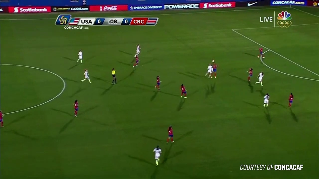 But le plus rapide de l'histoire du Football : 12sec - WNT vs. Costa Rica