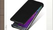 LEICKE MANNA | Funda de piel para Samsung Galaxy Note 4 | Flip case cover | Piel de napa |