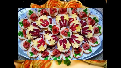 Холодные праздничные закуски